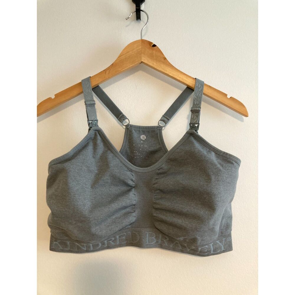 Kindred Bravely Simply Sublime Nursing Bra Grey Size XL